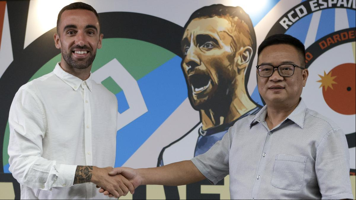Darder renueva con el Espanyol: Para irme me tienen que matar