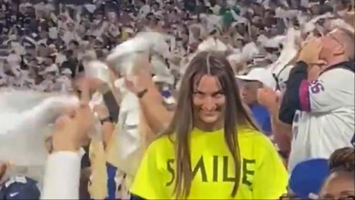 La terrorífica promoción de la película ‘Smile’ en estadios de fútbol y béisbol que pone los pelos de punta