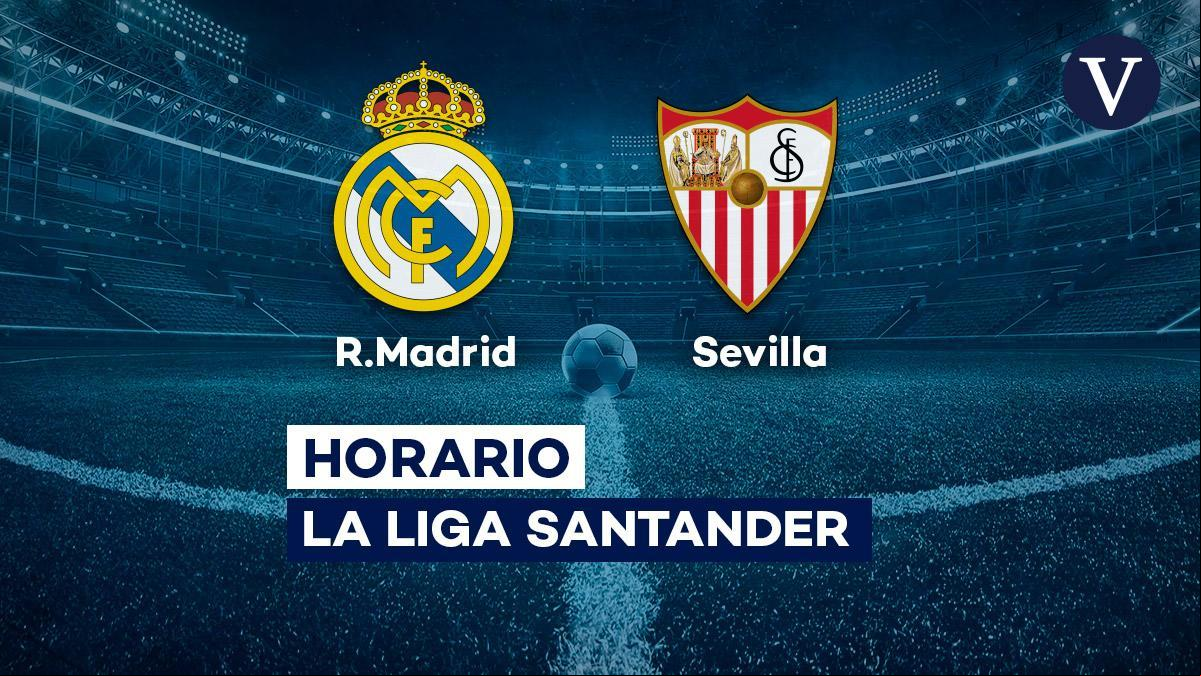 Real Madrid - Sevilla: Dónde ver el partido de LaLiga Santander de hoy por TV