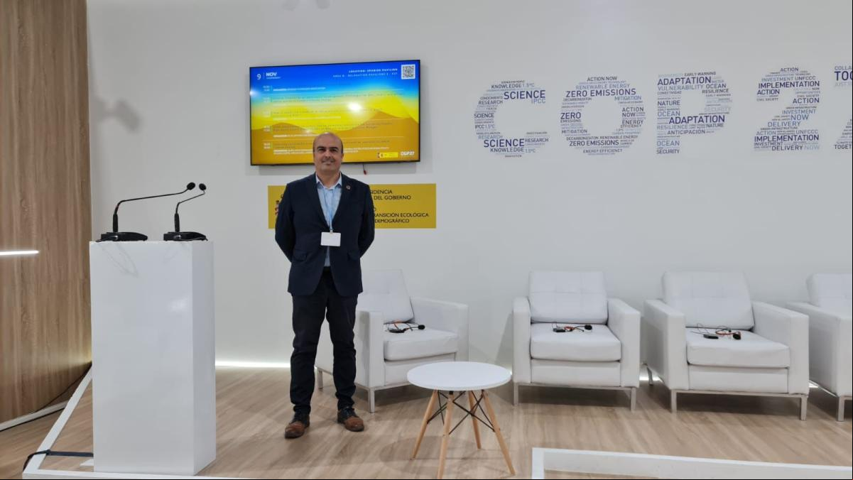 Global Omnium presenta en la COP 27 cómo la huerta de València será un sumidero de carbono