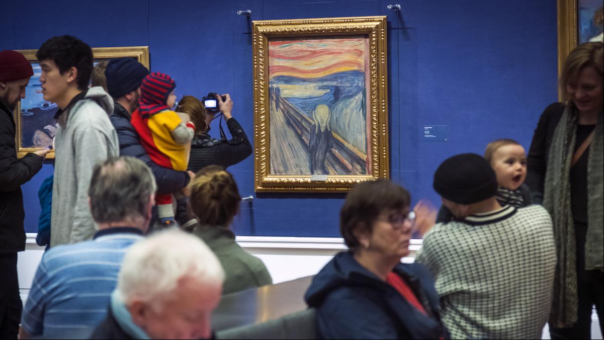 El grito de Edvard Munch, la nueva víctima de los activistas medioambientales