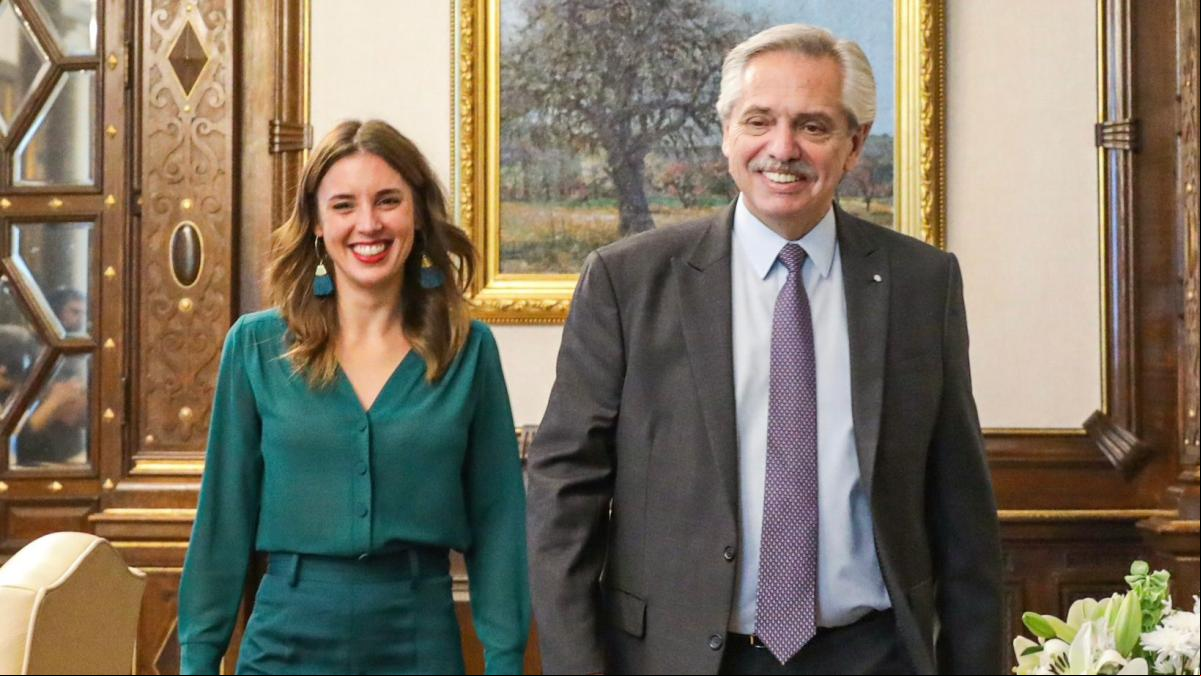 La solidaridad con Irene Montero trasciende fronteras