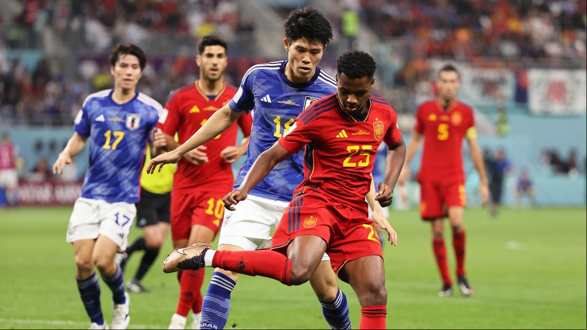 Las notas de los jugadores de España ante Japón
