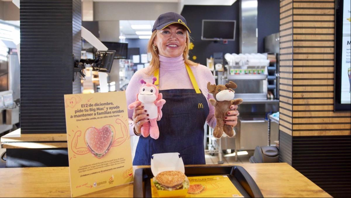 Belén Esteban ficha por McDonald’s por una causa solidaria