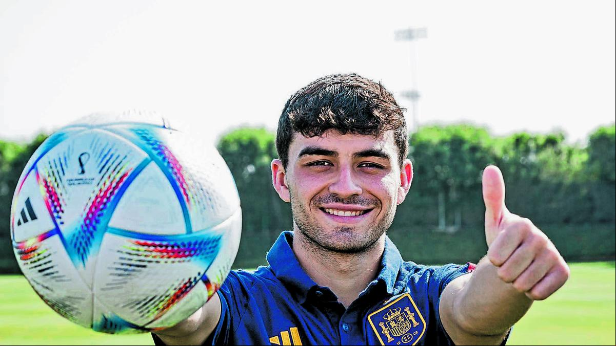 Pedri González: Ojalá marque en Qatar