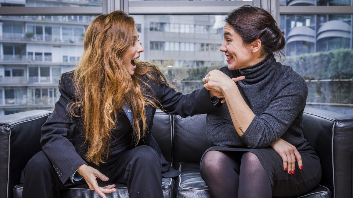 Leticia Dolera y Raquel Riba Rossy: “No violes. No toques. Respeta”