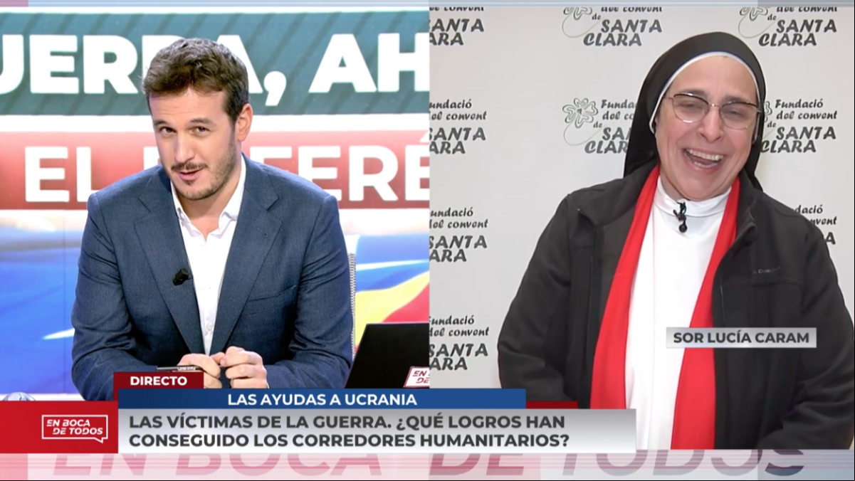 Sor Lucía Caram carga contra Pablo Iglesias y el independentismo: ¡Incoherentes!