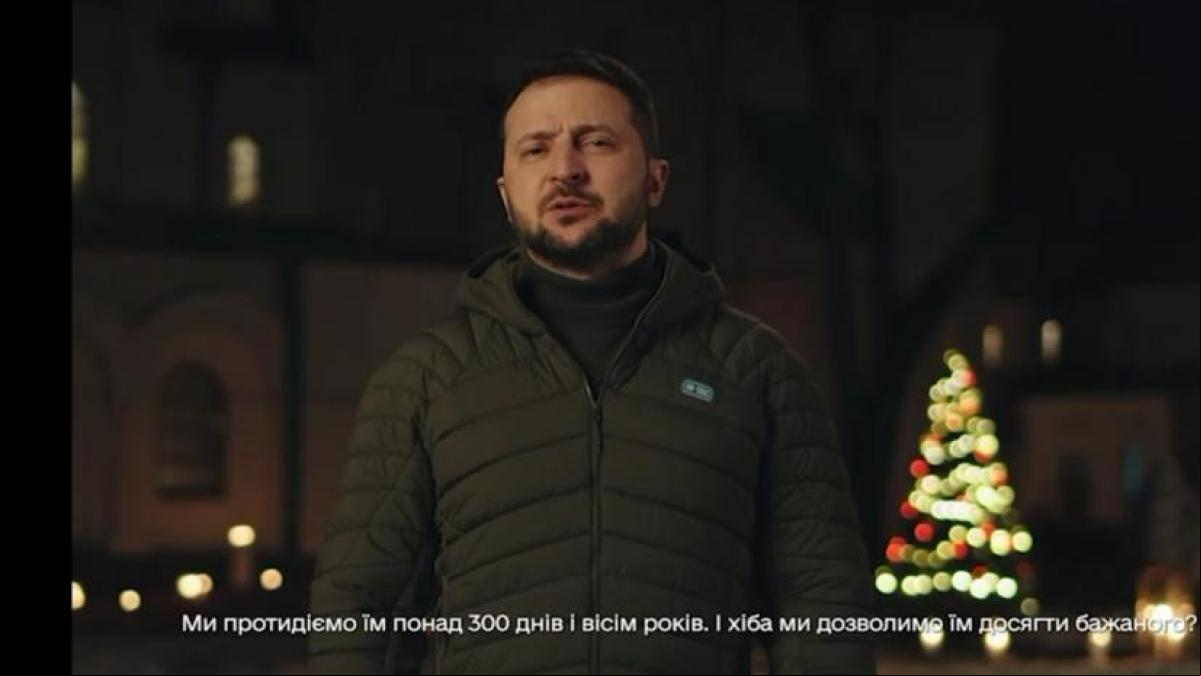 Zelenski, en Nochebuena: No hay drones suicidas que puedan apagar la estrella de Belén