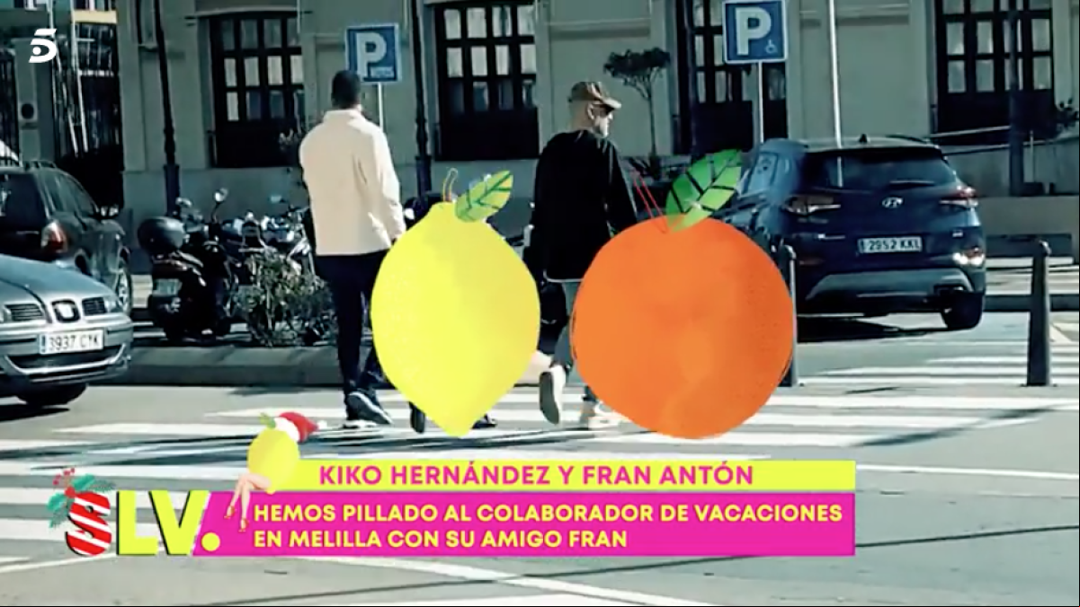 Sálvame, a la caza navideña de Kiko Hernández junto a su amigo Fran Antón