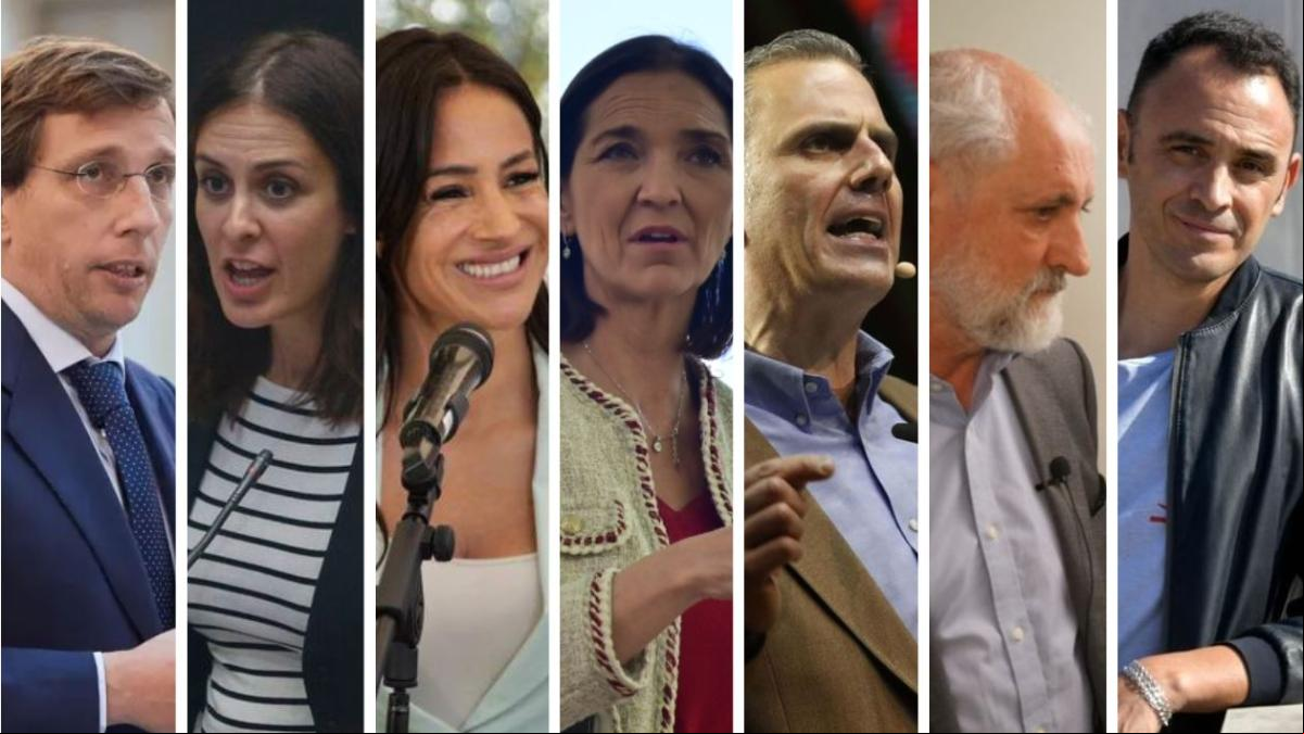 Quién es quién de los candidatos a la alcaldía del Ayuntamiento de Madrid en las elecciones municipales 2023