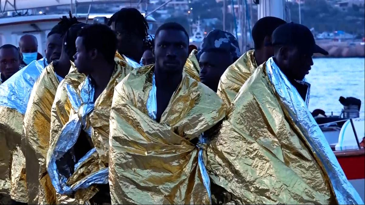 1.200 desembarcos en un día en una nueva oleada migratoria en Lampedusa