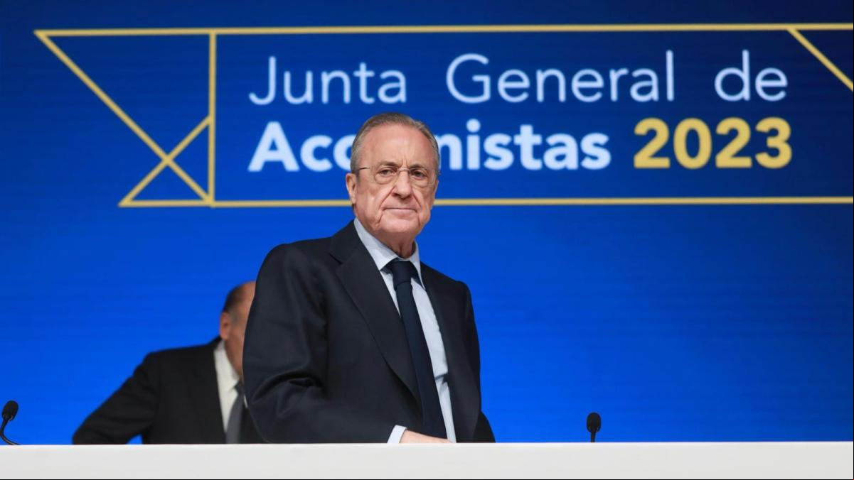 Florentino Pérez: A ACS ni se le ha pasado por la imaginación cambiar de sede