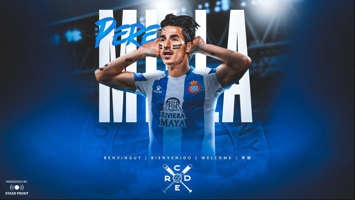 Pere Milla se convierte en el primer fichaje del Espanyol
