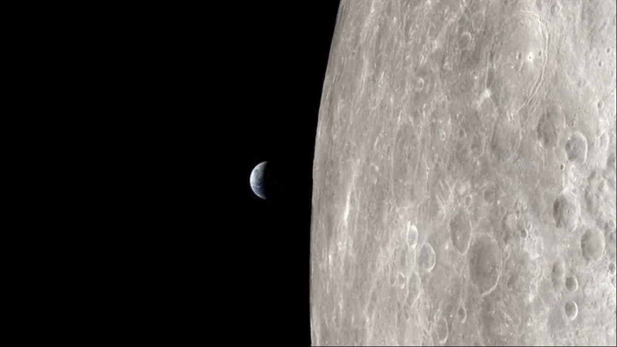Esto es lo que vieron los astronautas de la Apolo 13 cuando dieron la vuelta a la Luna