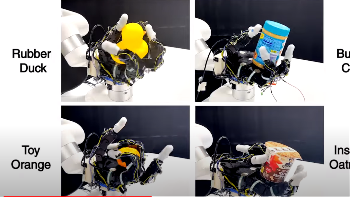 El robot con tacto