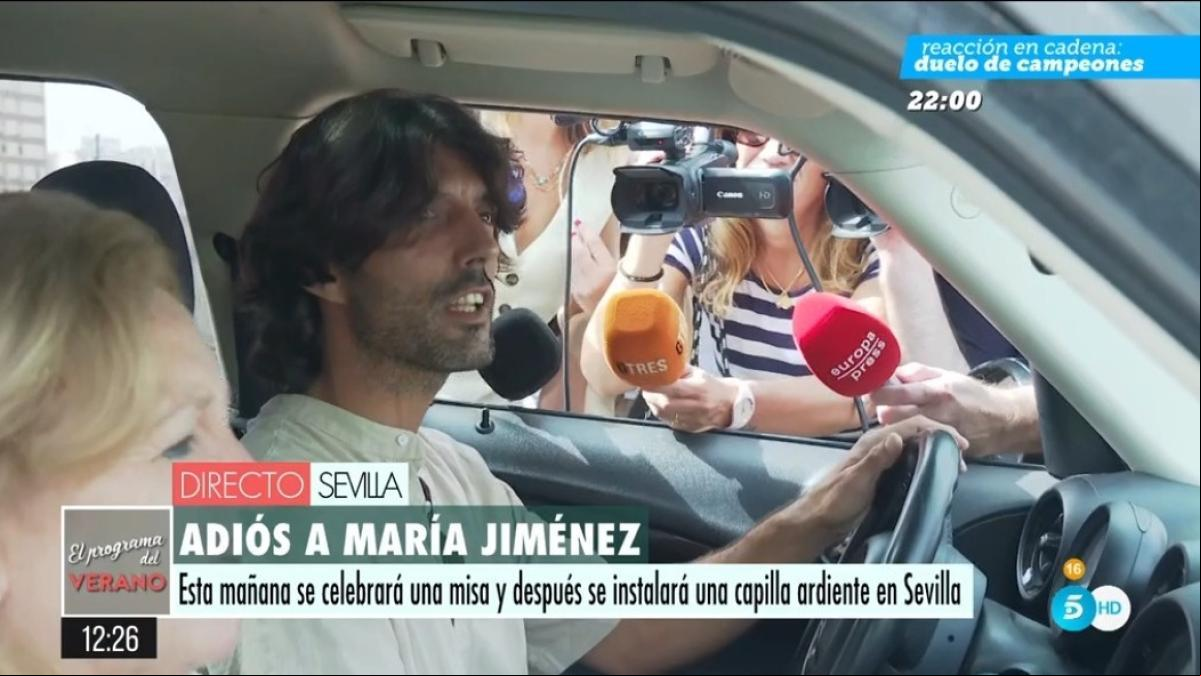 Primeras palabras del hijo de María Jiménez tras la muerte de su madre: No ha sufrido