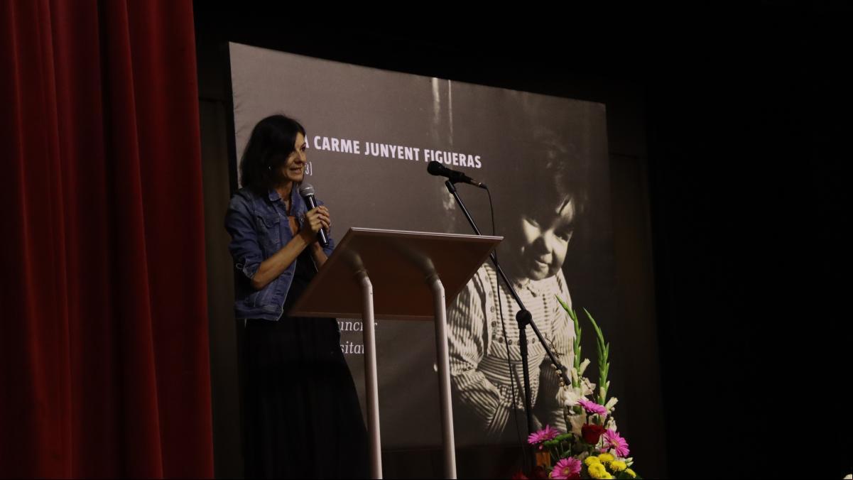 Carme Junyent, libre y valiente