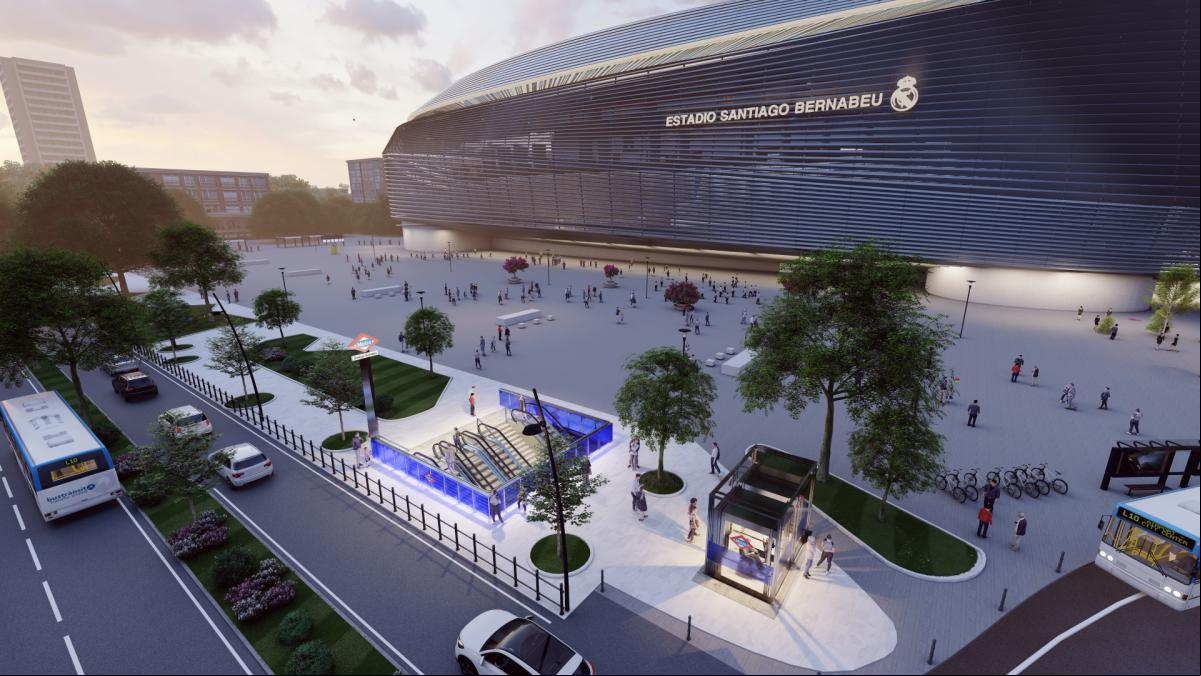 Arrancan las obras del metro en la estación del Bernabéu: una inversión de 66 millones