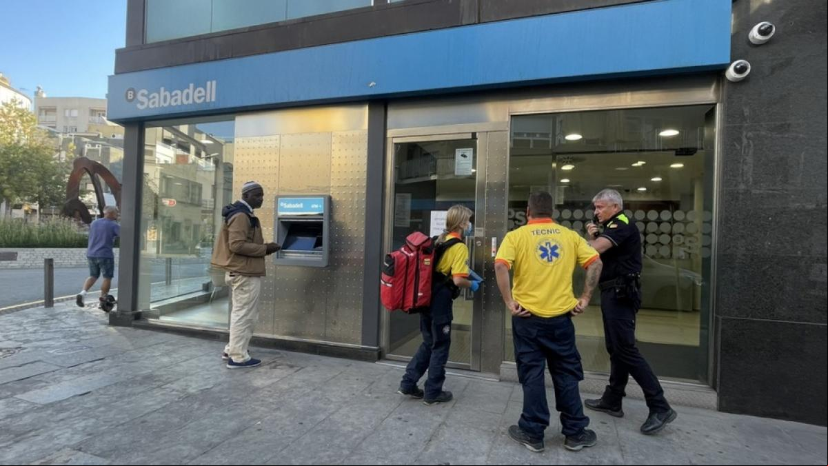 Atraco sin heridos en una sucursal bancaria de Blanes