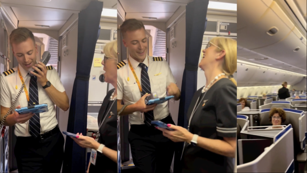 El mensaje de un piloto tras coincidir con su madre azafata por primera vez en un vuelo a Madrid