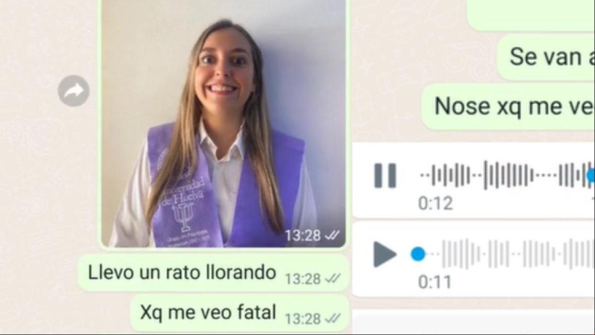 Sara esa foto no está normal: La reacción de una madre ante la estrambótica foto de su hija en la orla