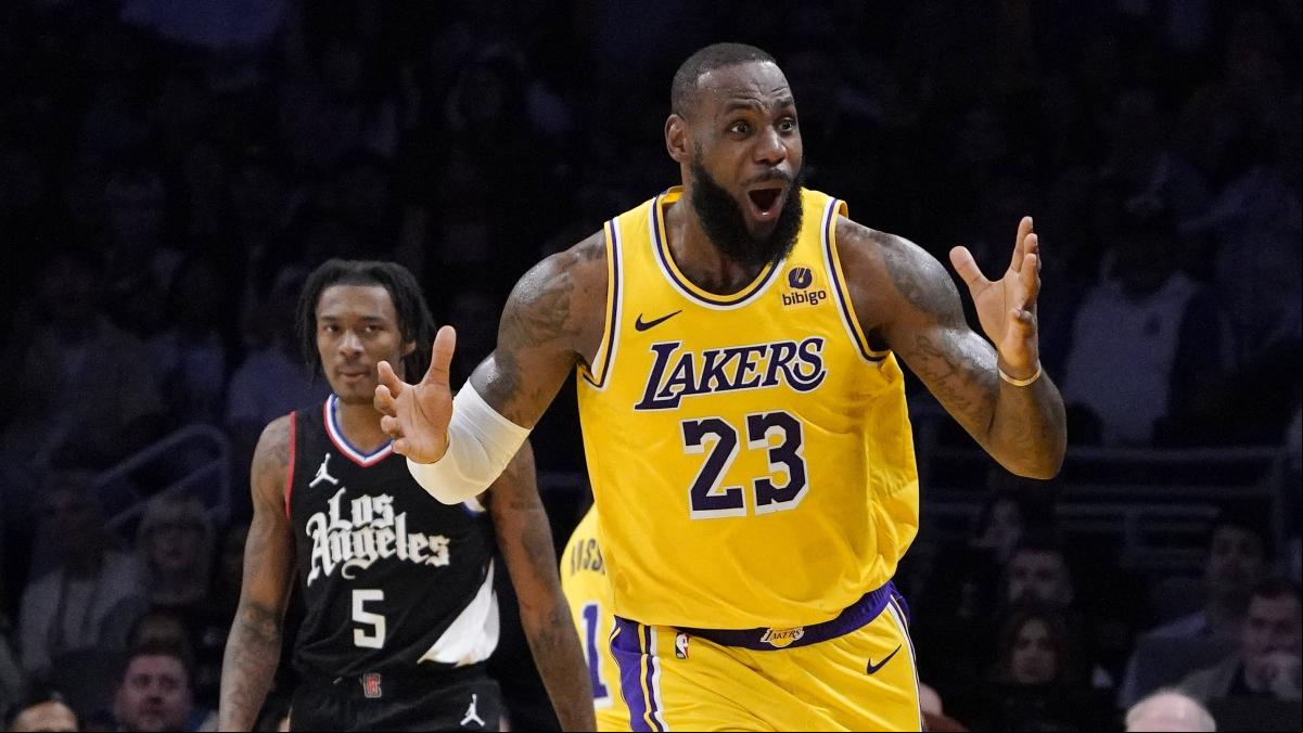 Los Lakers rompen su maldición ante los Clippers y ganan tras once derrotas seguidas