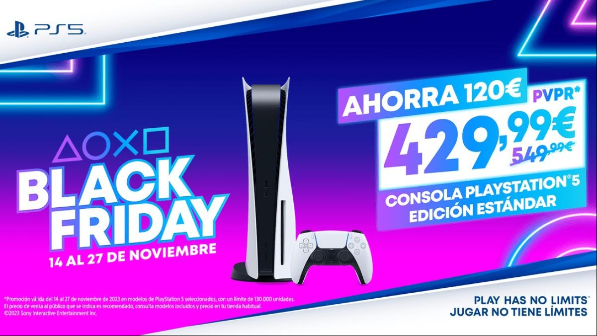 ¡Ofertas Black Friday de PlayStation! Descuentos en juegos, consolas y bundles