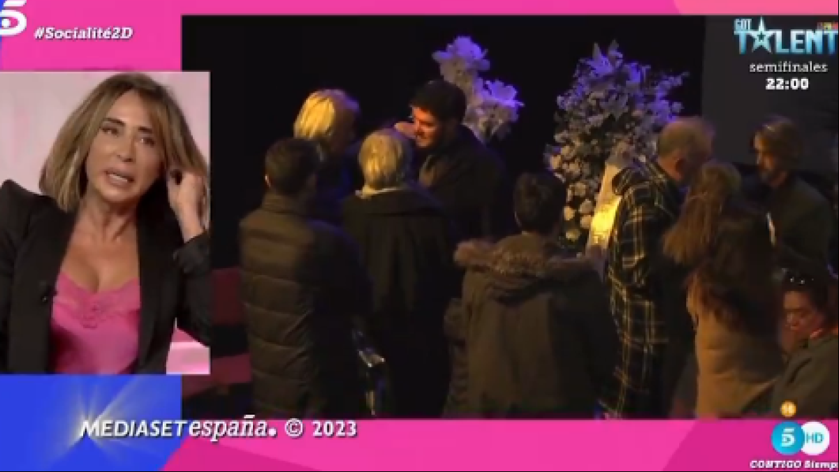 María Patiño, a lágrima viva en directo al recordar a Concha Velasco: Ella estuvo allí cuando mi madre murió