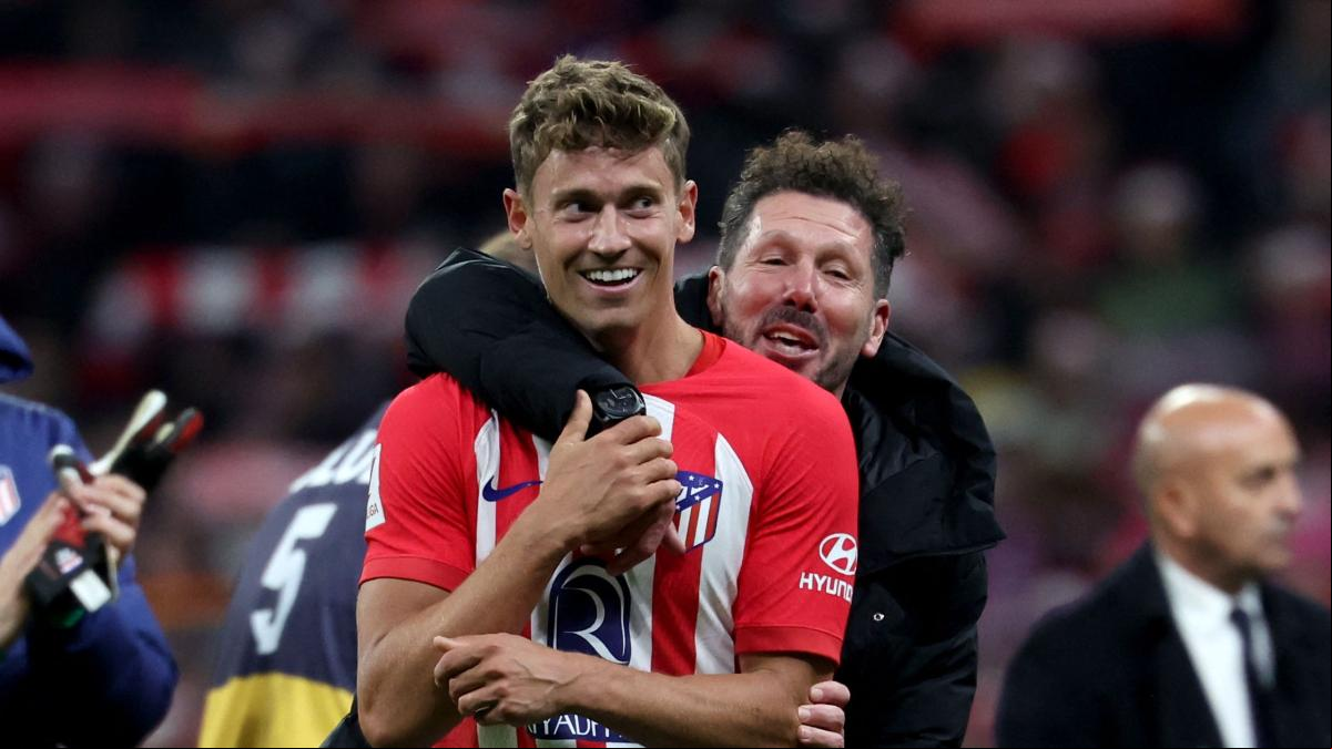 El Atlético acaba el año con una sonrisa ante el Sevilla