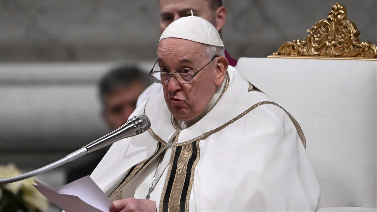 La plegaria del papa Francisco: Esta noche, nuestro corazón está en Belén