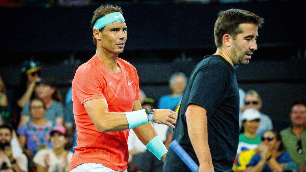 Nadal pierde en el dobles de Brisbane en su regreso al circuito