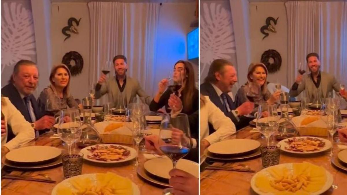 Sergio Ramos y Pilar Rubio pasan el fin de año junto a los padres del futbolista y acaban con todos los rumores