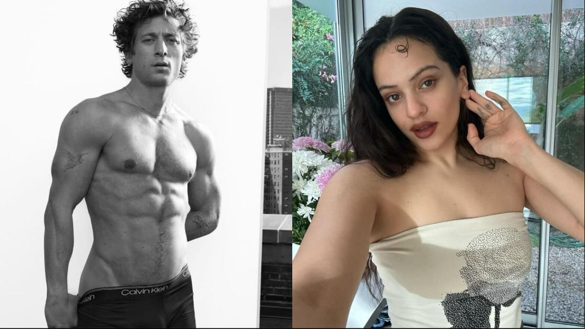 Rosalía reacciona al anuncio de ropa interior de Jeremy Allen White