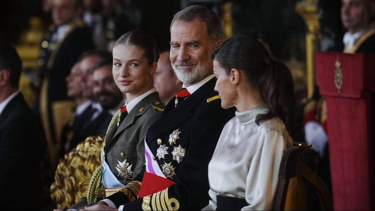La luz de Leonor ilumina a Letizia