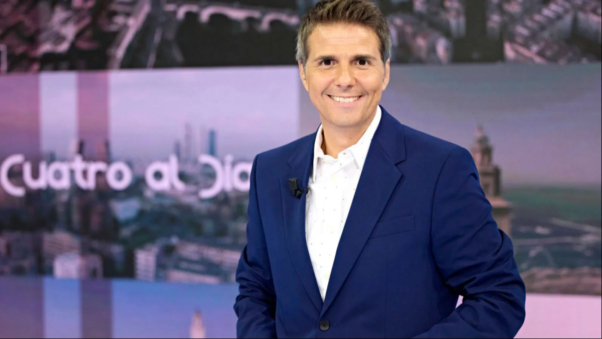 El presentador de Cuatro al Día Fernando de la Guardia revela que sufre parálisis facial