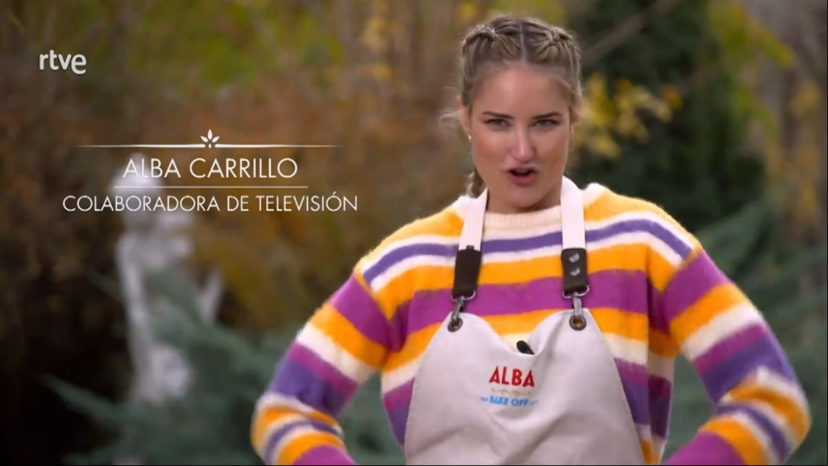 Alba Carrillo sube la temperatura de la cocina de ‘Bake Off: famosos al horno’: “Quiero que Patxi me suba a la encimera”