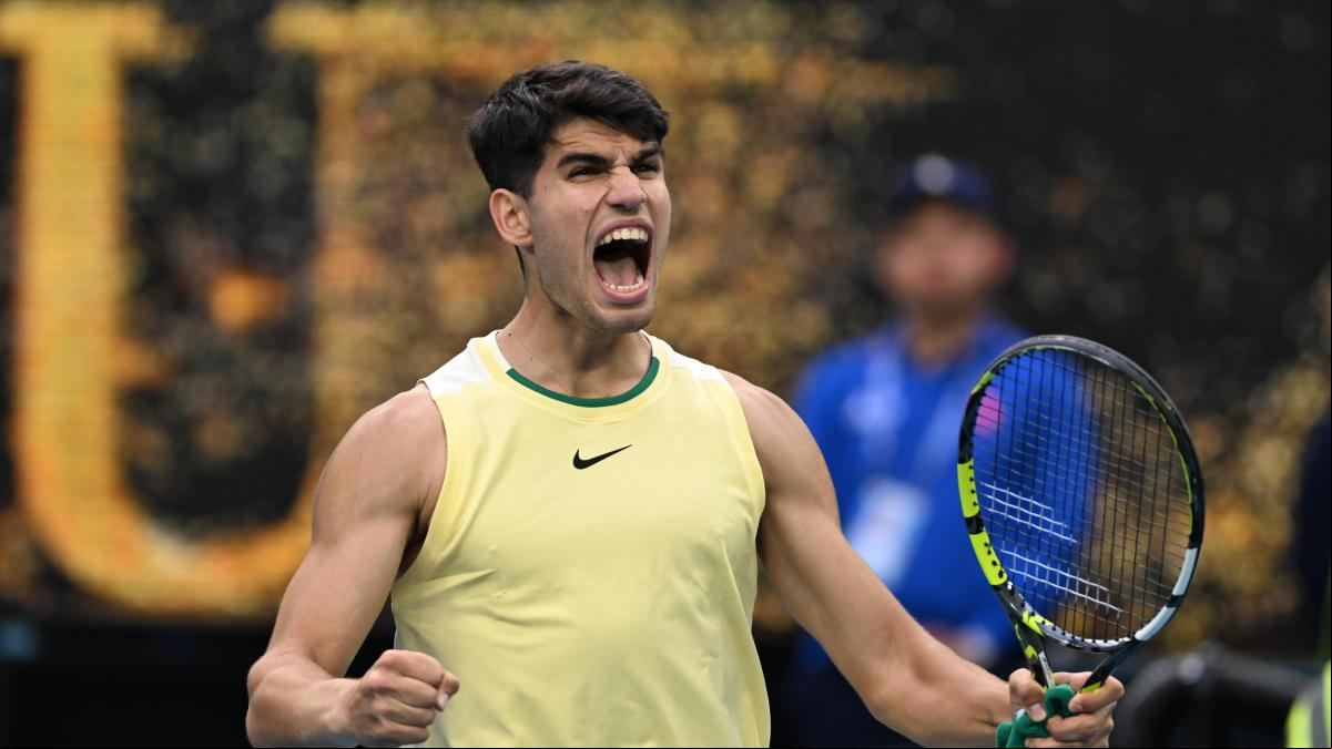 Alcaraz supera a Sonego y se clasifica para la tercera ronda: Estoy muy feliz por mi actuación