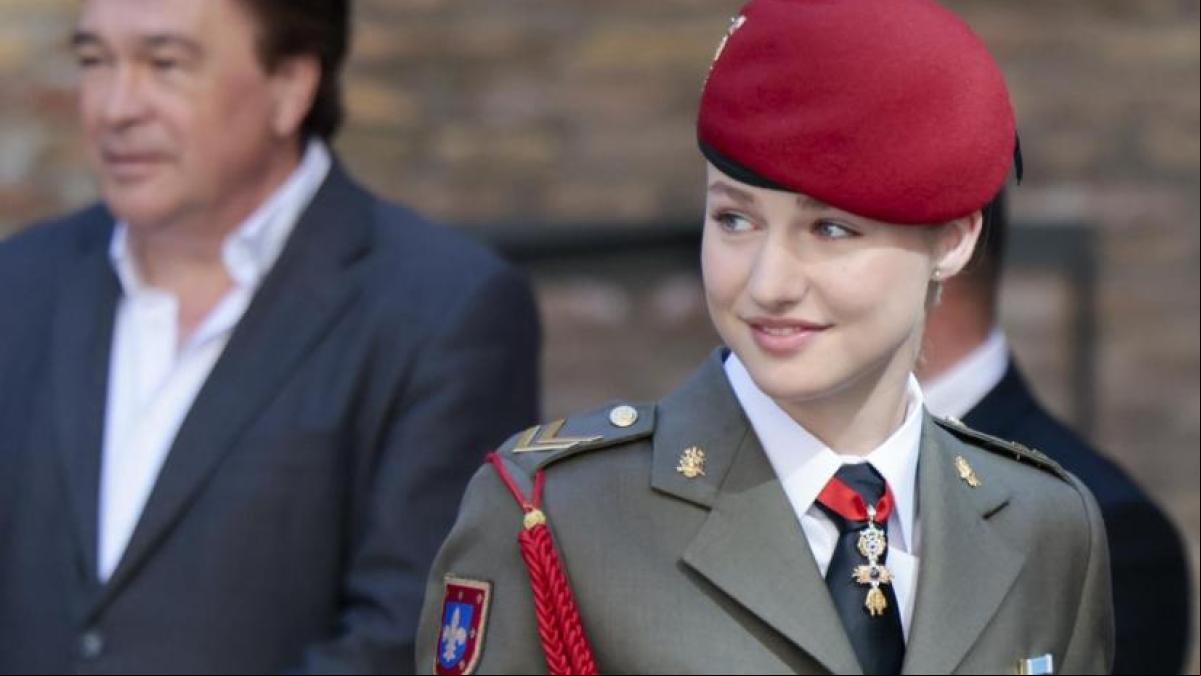 Aragón rinde honores a la princesa Leonor
