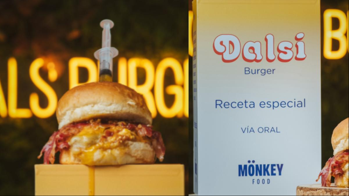 La gente alucina con una hamburguesa con sabor a Dalsy: “Las estáis destrozando”