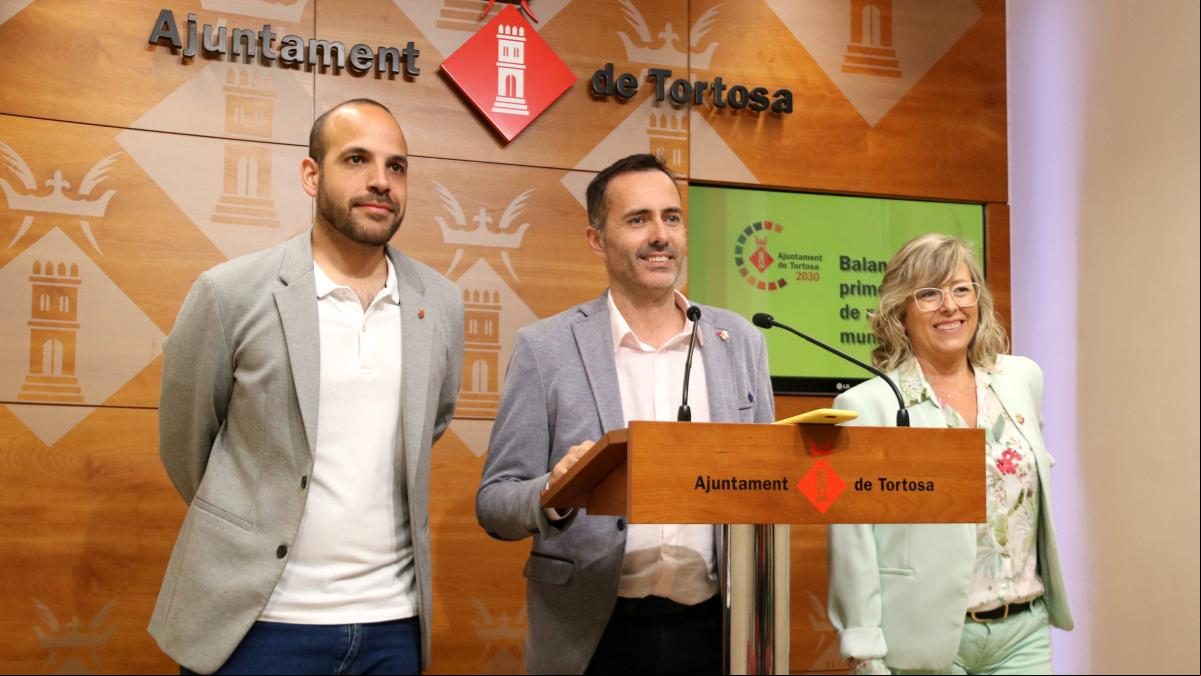 El gobierno de Tortosa hace “un balance positivo” de la veintena de grandes proyectos en marcha