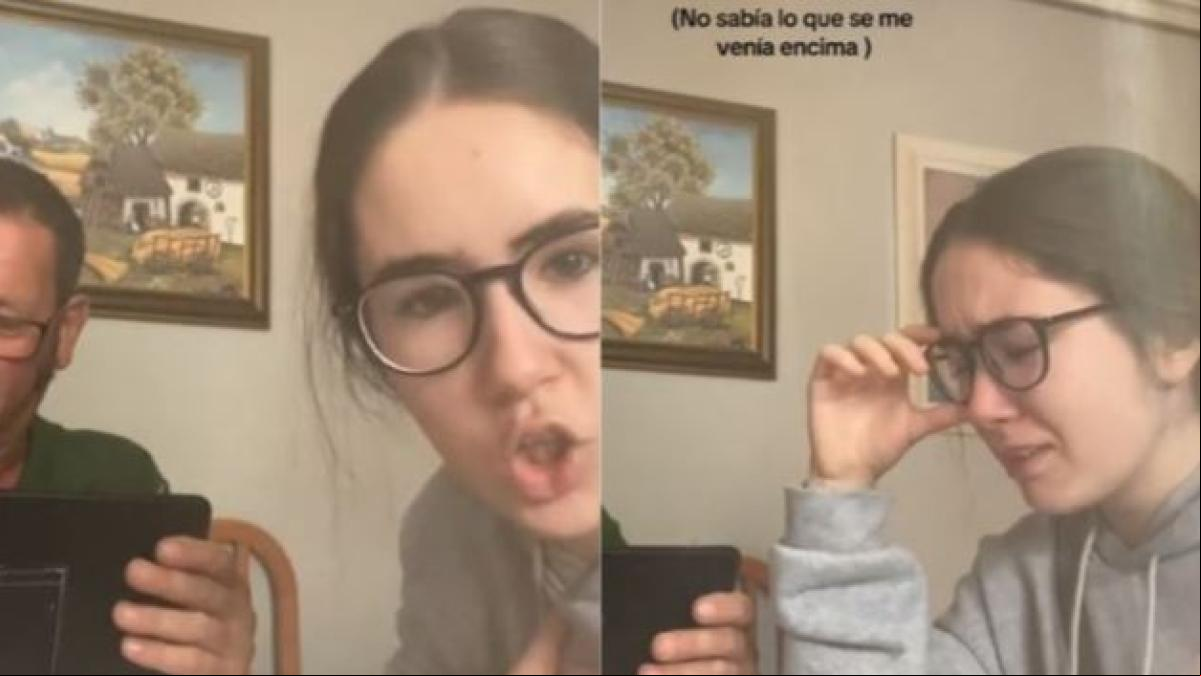 Un padre le lee las notas de Selectividad a su hija y ella pierde los nervios: “Me han timado”
