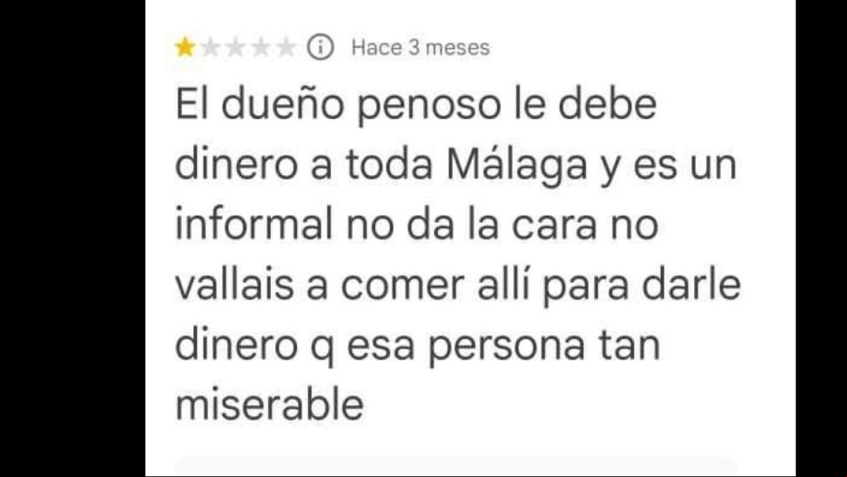 El zasca de un restaurante a una reseña con faltas de ortografía: “Valláis del verbo vallar”