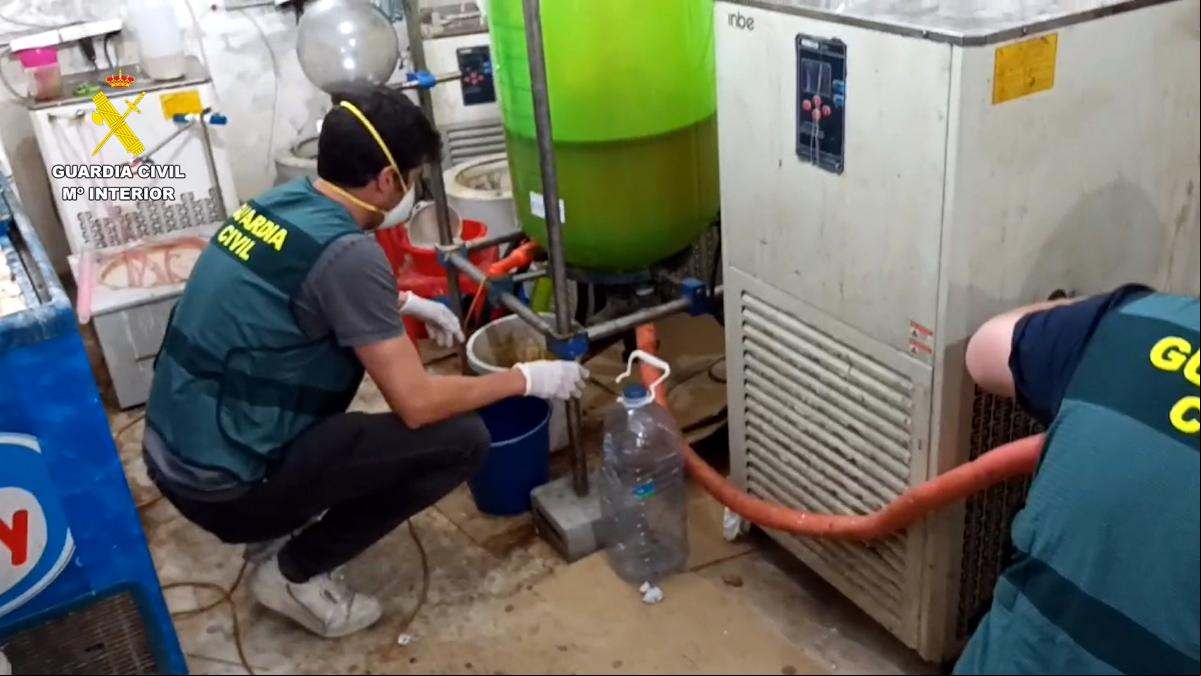 Desmantelado en Granollers uno de los laboratorios más importantes de drogas sintéticas