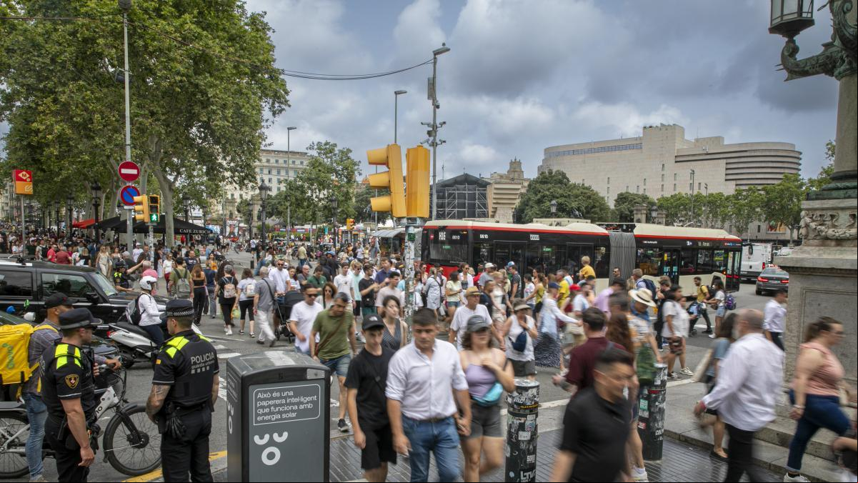 Obama, turista a Barcelona