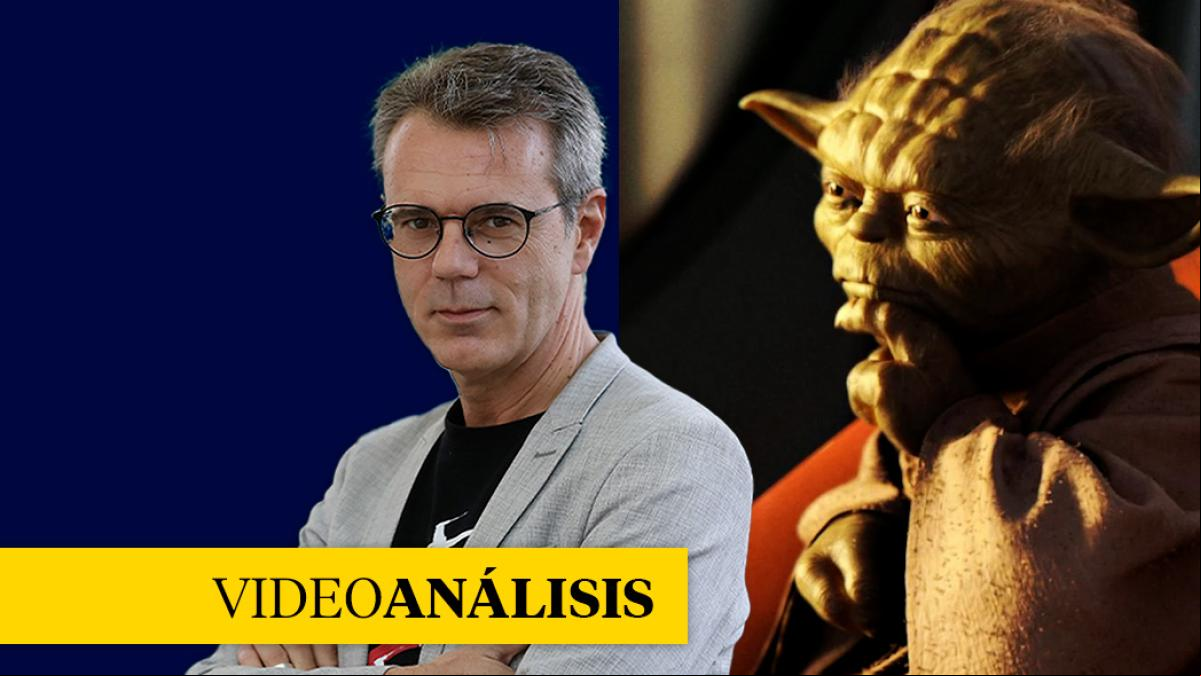 El duelo de sables de Yoda y Montesquieu