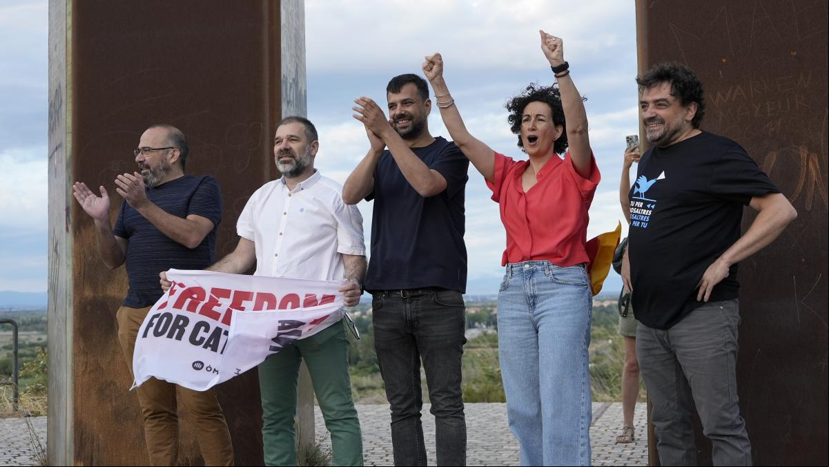 El retorno de Marta Rovira a Catalunya, en imágenes