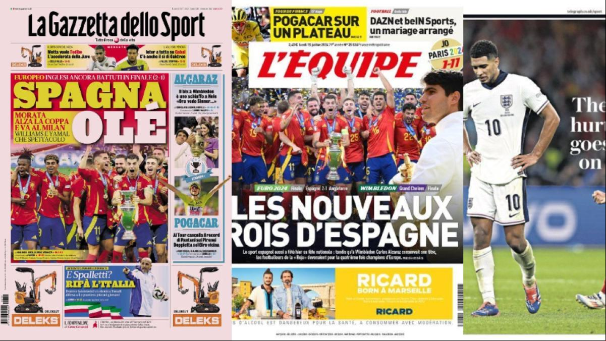 Final Eurocopa 2024: los medios internacionales se rinden ante España tras ganar su cuarta Eurocopa ante el partido España-Inglaterra