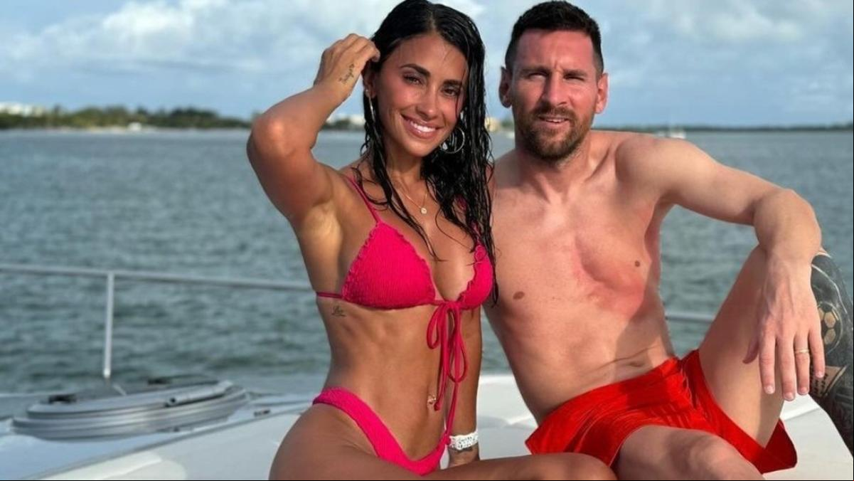Lionel Messi y Antonela Roccuzzo, en otras vacaciones soñadas: yate de lujo, amigos y relax