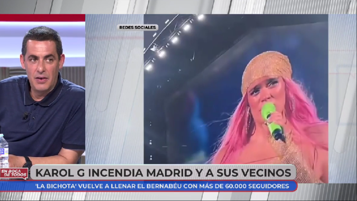 Críticas a un colaborador de Cuatro por llamar petardas a las fans de Karol G: Comentario misógino