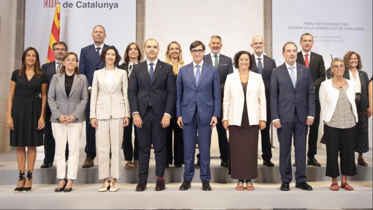 El Govern de Illa toma posesión con “el bien común y la defensa de Catalunya” como ejes